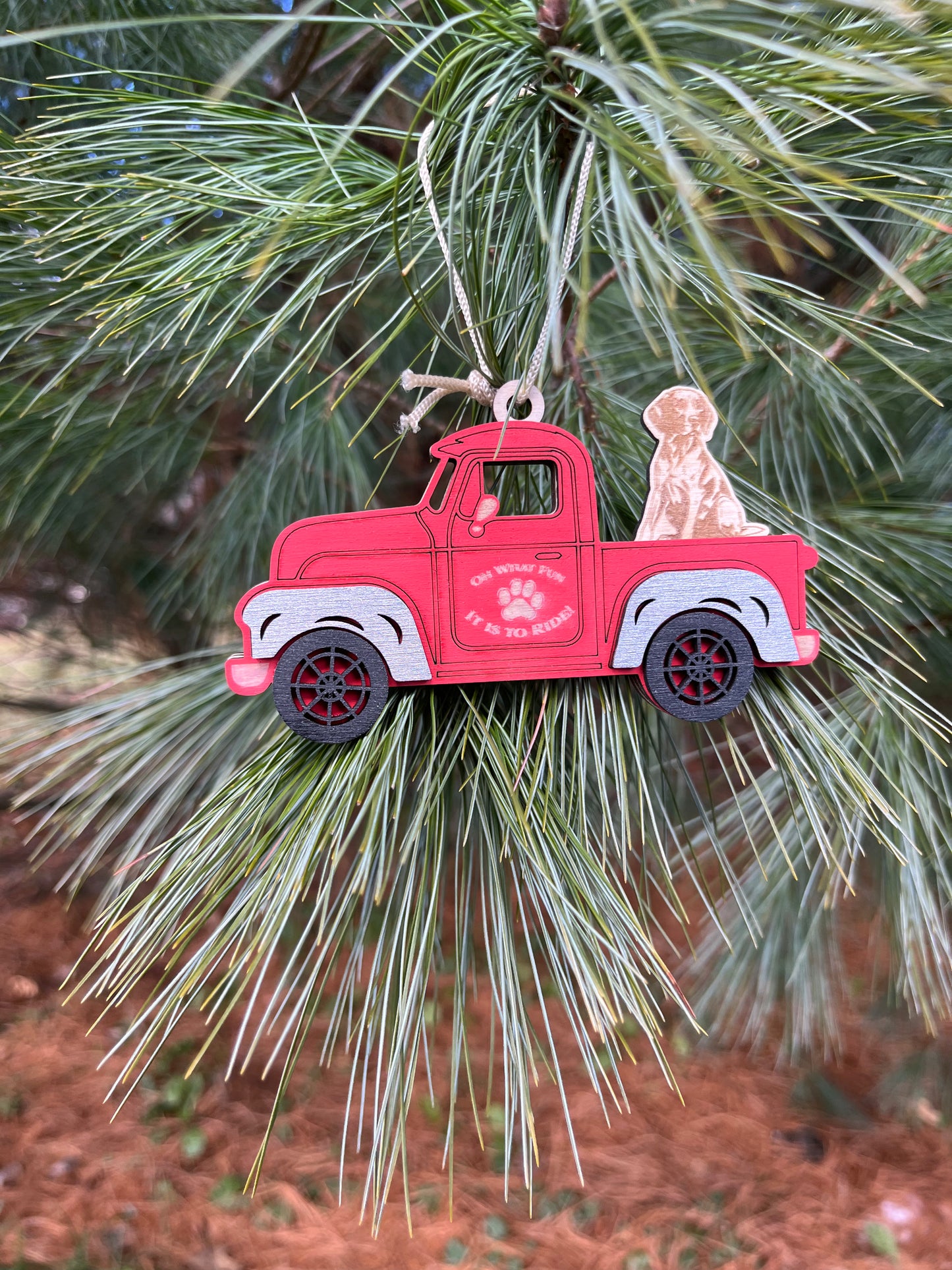 Red Truck - Ornament