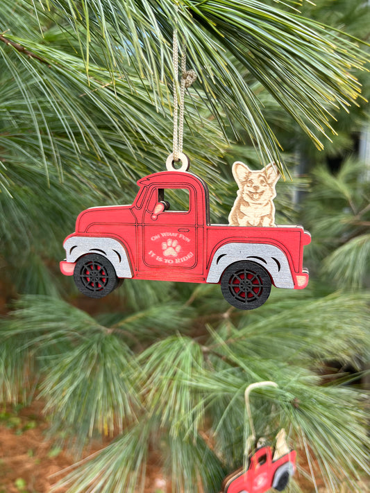 Red Truck - Ornament