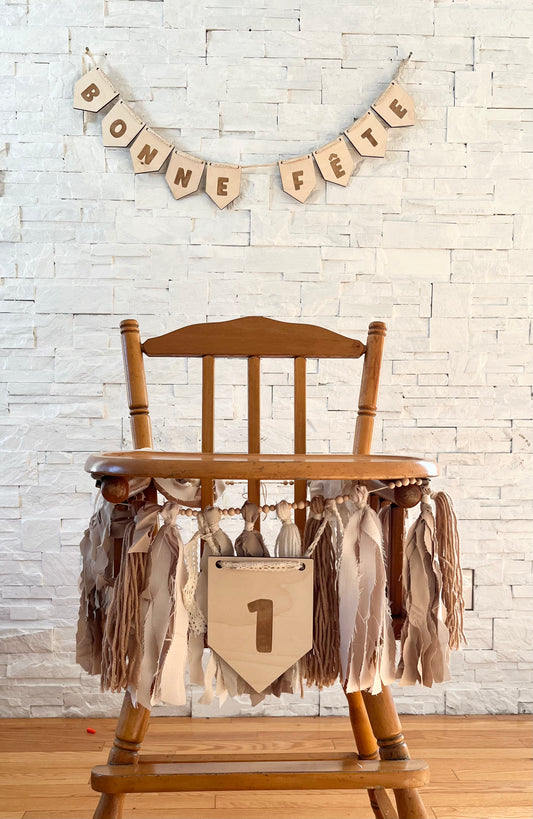 High Chair Banner