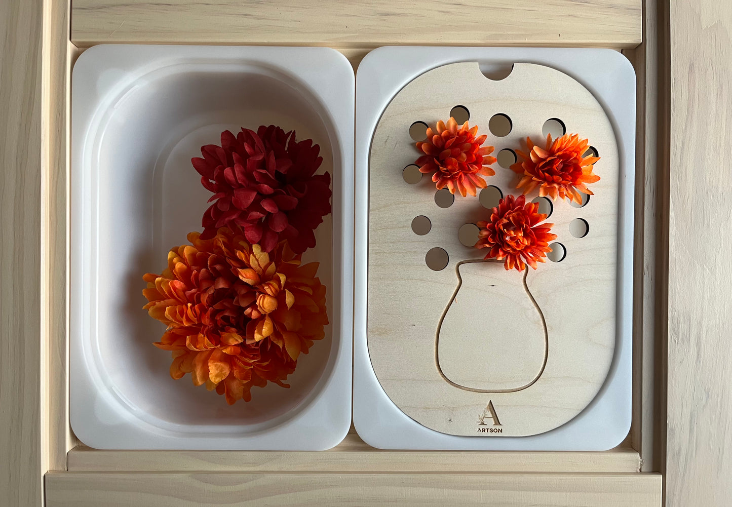 Sensory Board - Flower Pot