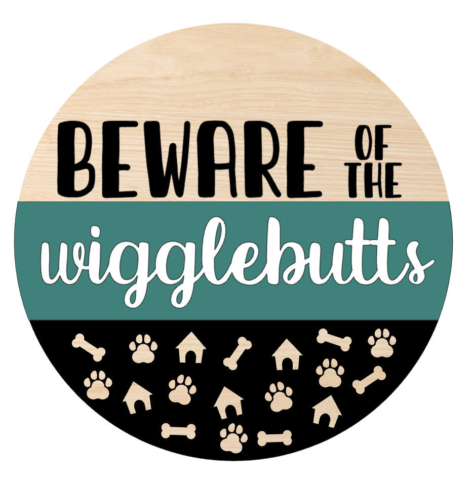 Round Sign - wigglebutts